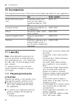 Preview for 28 page of Siemens IQ500 WM14UQ92GB User Manual And Installation Instructions