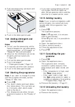 Preview for 31 page of Siemens IQ500 WM14UQ92GB User Manual And Installation Instructions