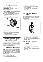 Preview for 44 page of Siemens IQ500 WM14UQ92GB User Manual And Installation Instructions