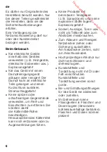 Preview for 6 page of Siemens IQ700 KI42F Series Instructions For Use Manual