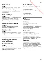 Preview for 17 page of Siemens IQ700 KI42F Series Instructions For Use Manual