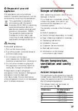 Preview for 27 page of Siemens IQ700 KI42F Series Instructions For Use Manual