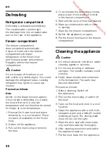 Preview for 36 page of Siemens IQ700 KI42F Series Instructions For Use Manual