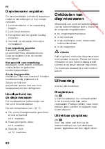 Preview for 92 page of Siemens IQ700 KI42F Series Instructions For Use Manual