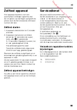 Preview for 99 page of Siemens IQ700 KI42F Series Instructions For Use Manual