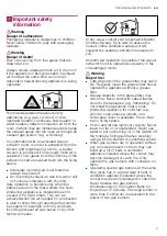 Preview for 3 page of Siemens iQ700 LC91KWP60 Instructions For Installation And Use Manual