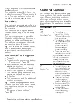 Preview for 21 page of Siemens IQ700 SN87YX01CE User Manual