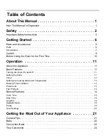 Preview for 2 page of Siemens iSlide HB30S51UC Use And Care Manual