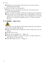 Preview for 12 page of Siemens K IS H Series User Manual