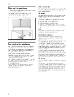 Предварительный просмотр 8 страницы Siemens KA..D SERIES Installation Instructions And Instructions For Use