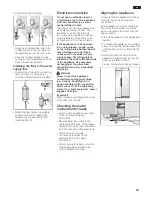 Preview for 19 page of Siemens KA..N Operating And Installtion Instructions