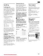 Preview for 105 page of Siemens KA58NA40 Operating And Installation Instructions