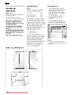 Preview for 114 page of Siemens KA58NA40 Operating And Installation Instructions