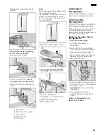 Предварительный просмотр 39 страницы Siemens KA58NA70 Operating And Installtion Instructions