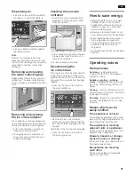 Предварительный просмотр 31 страницы Siemens KA60NA40 Operating And Installation Instructions