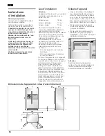 Предварительный просмотр 54 страницы Siemens KA60NA40 Operating And Installation Instructions