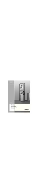 Siemens KF R Series Instructions For Use Manual preview