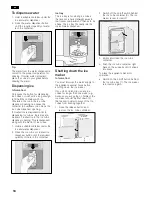 Preview for 18 page of Siemens KF91N Series Operating And Installation Instructions