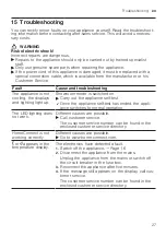 Preview for 27 page of Siemens KF96N Series User Manual