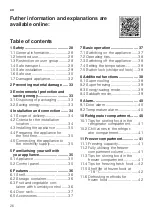 Preview for 26 page of Siemens KF96NV Series Information For Use