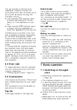 Preview for 37 page of Siemens KF96NV Series Information For Use