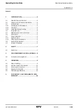 Preview for 3 page of Siemens KFV Operating Instructions Manual