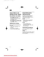 Preview for 10 page of Siemens KG 36P370 Operating Instructions Manual