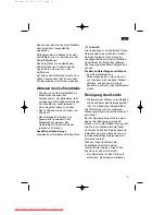 Preview for 13 page of Siemens KG 36P370 Operating Instructions Manual