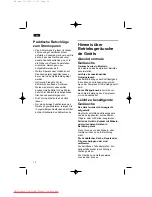 Preview for 14 page of Siemens KG 36P370 Operating Instructions Manual