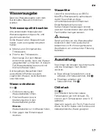 Preview for 17 page of Siemens KG..D series Instructions For Use Manual