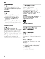 Preview for 18 page of Siemens KG..D series Instructions For Use Manual