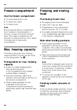 Preview for 20 page of Siemens KG..F series Instructions For Use Manual