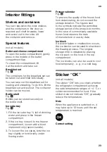 Preview for 23 page of Siemens KG..F series Instructions For Use Manual