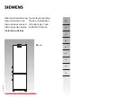 Предварительный просмотр 1 страницы Siemens KG..U SERIES Instructions For Use Manual