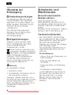 Preview for 6 page of Siemens KG..W SERIES Instructions For Use Manual