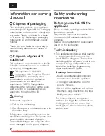 Preview for 22 page of Siemens KG..W SERIES Instructions For Use Manual