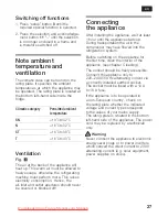 Preview for 27 page of Siemens KG..W SERIES Instructions For Use Manual