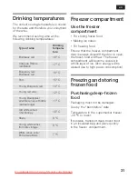 Preview for 31 page of Siemens KG..W SERIES Instructions For Use Manual