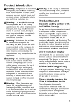 Preview for 5 page of Siemens KG28UA290K Instructions For Use Manual