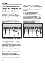 Preview for 14 page of Siemens KG28UA290K Instructions For Use Manual