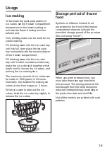 Preview for 19 page of Siemens KG28UA290K Instructions For Use Manual