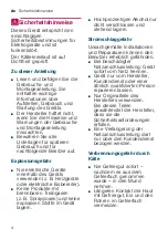 Preview for 4 page of Siemens KG36NHI32 Manual