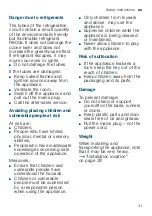 Preview for 31 page of Siemens KG36NHI32 Manual