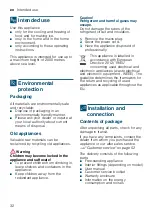 Preview for 32 page of Siemens KG36NHI32 Manual