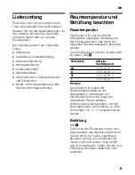 Preview for 9 page of Siemens KG39FSB30 User Manual