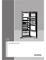 Preview for 1 page of Siemens KI..L28 SERIES Instructions For Use Manual