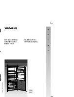 Siemens KI20F series Instructions For Use Manual предпросмотр