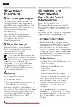 Preview for 4 page of Siemens KI24RA50 Operating Instructions Manual