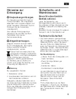 Preview for 5 page of Siemens KI25F Series Instructions For Use Manual