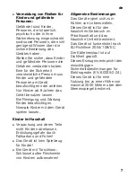 Preview for 7 page of Siemens KI27F Series Instructions For Use Manual